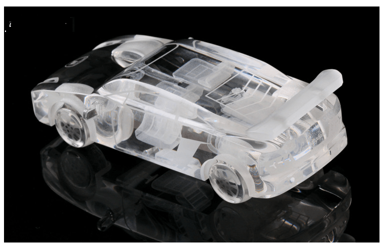 Crystal car model craftsmanship crystal decoration perfume seat