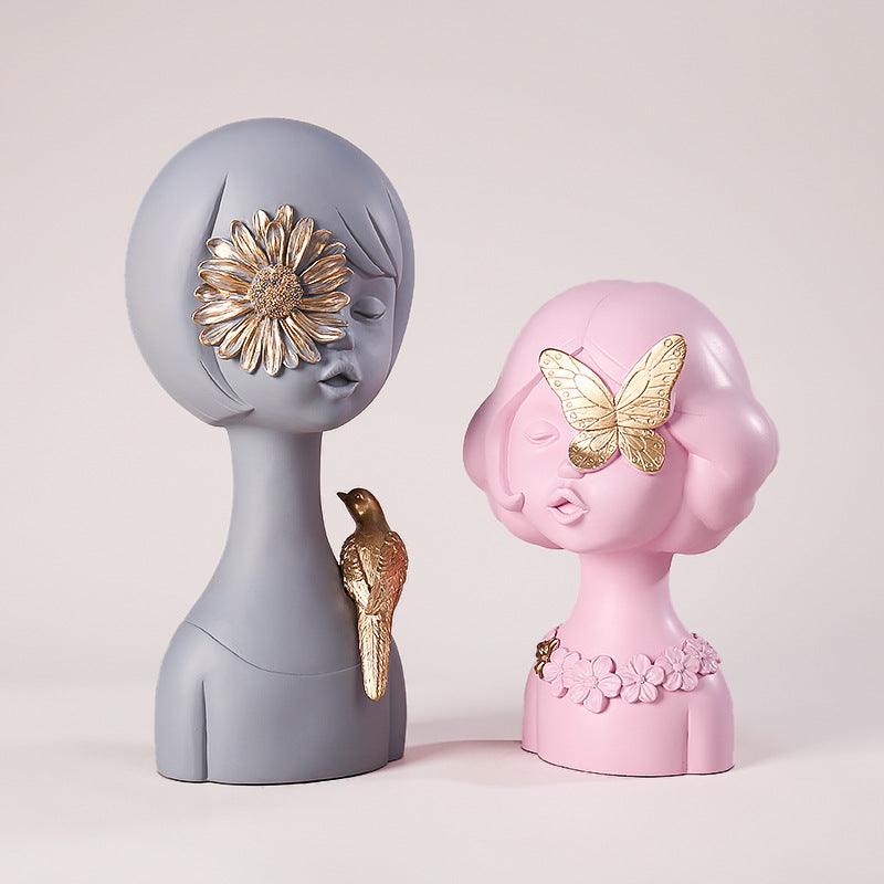 Butterfly dream flower fragrance resin handicraft decoration
