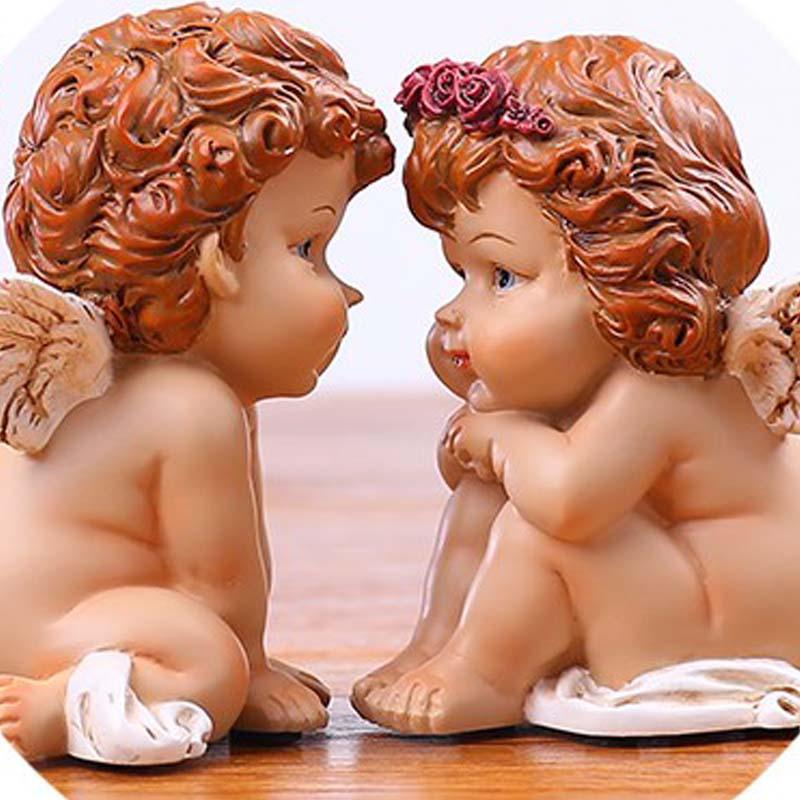 Creative Resin Cupid Angel Craft Ornaments