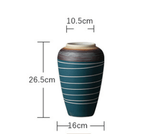 New Chinese Style Green Ceramic Vase