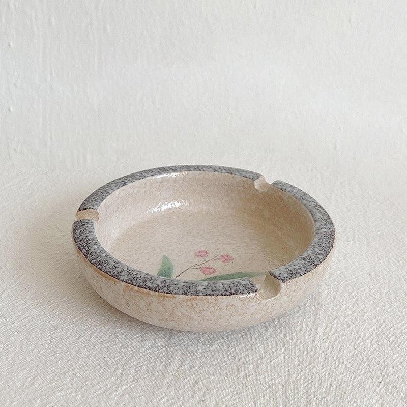 Small Fresh Japanese Ceramics Ashtray