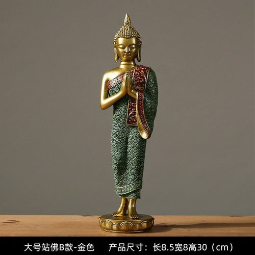 Buddha Statues Thailand Buddha Statue Sculpture Home Decor Office Desk