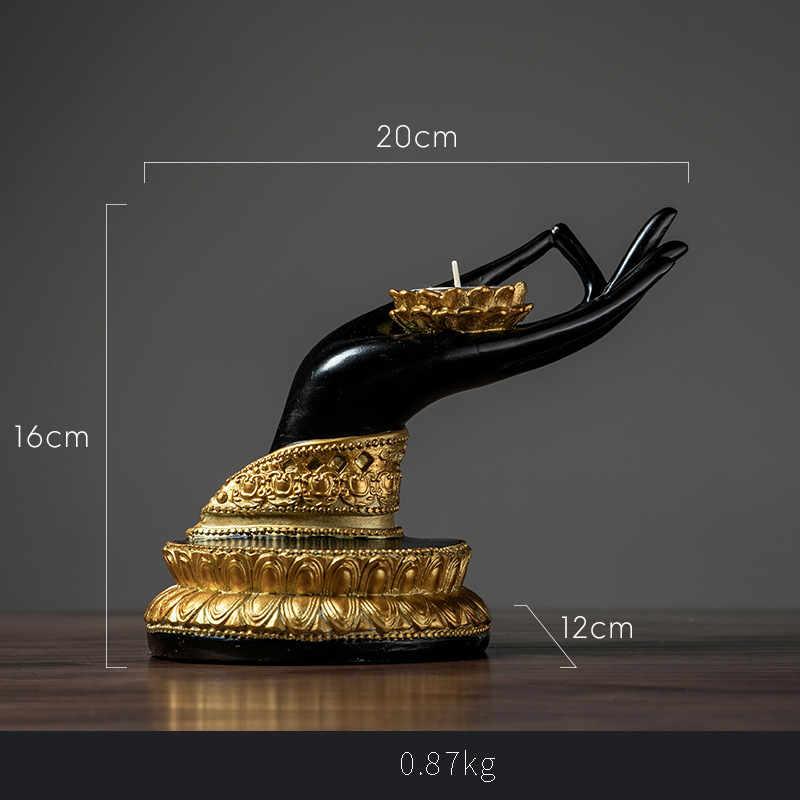 Gesture Thai Bergamot Candlestick Zen Ornaments