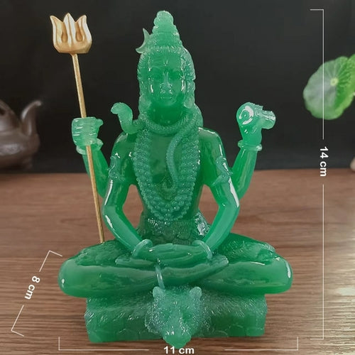 Golden Shiva Statue Hindu Ganesha Vishnu Buddha Figurine Sculpture