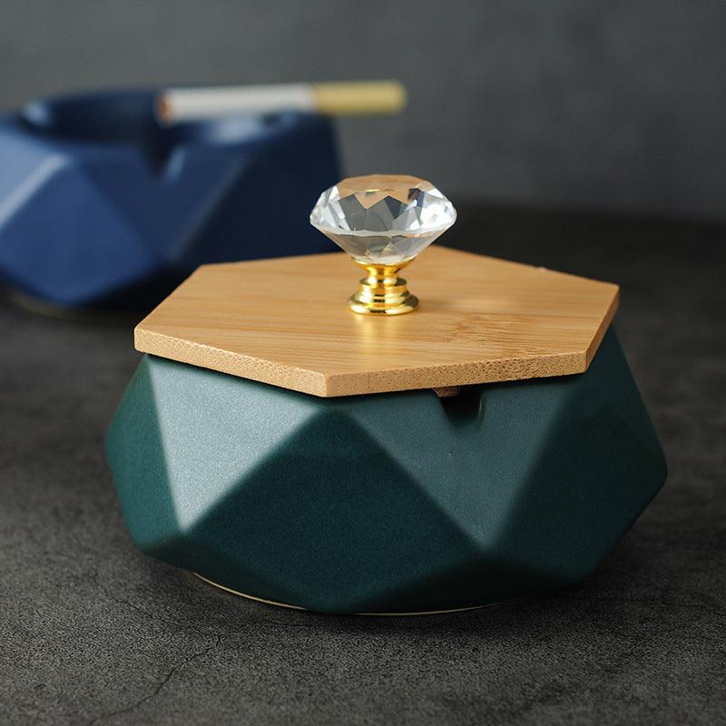 Ceramic personality decoration creative ashtray