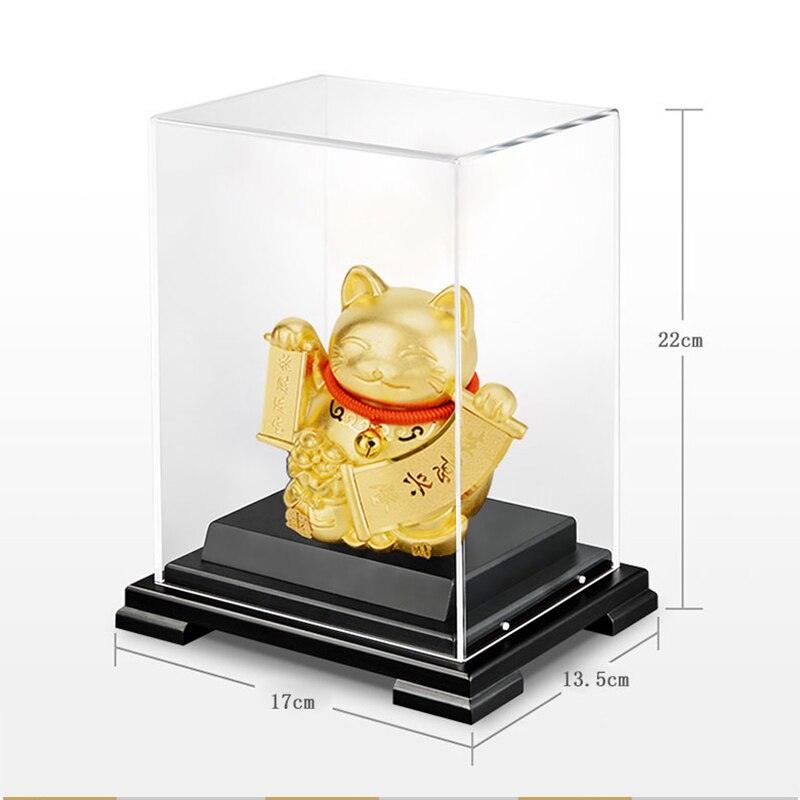 Lucky Cat Wealth Cat Gold Foil Ornaments Cute Figurines Miniatures