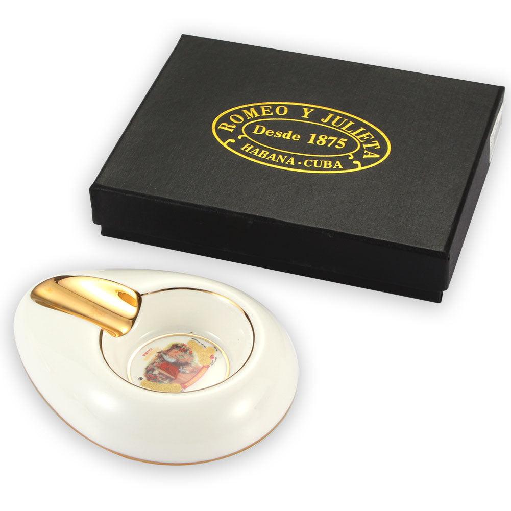 Creative Ashtray Portable Single Slot Cigar Ashtray Ceramic Ashtray Bone China Ashtray