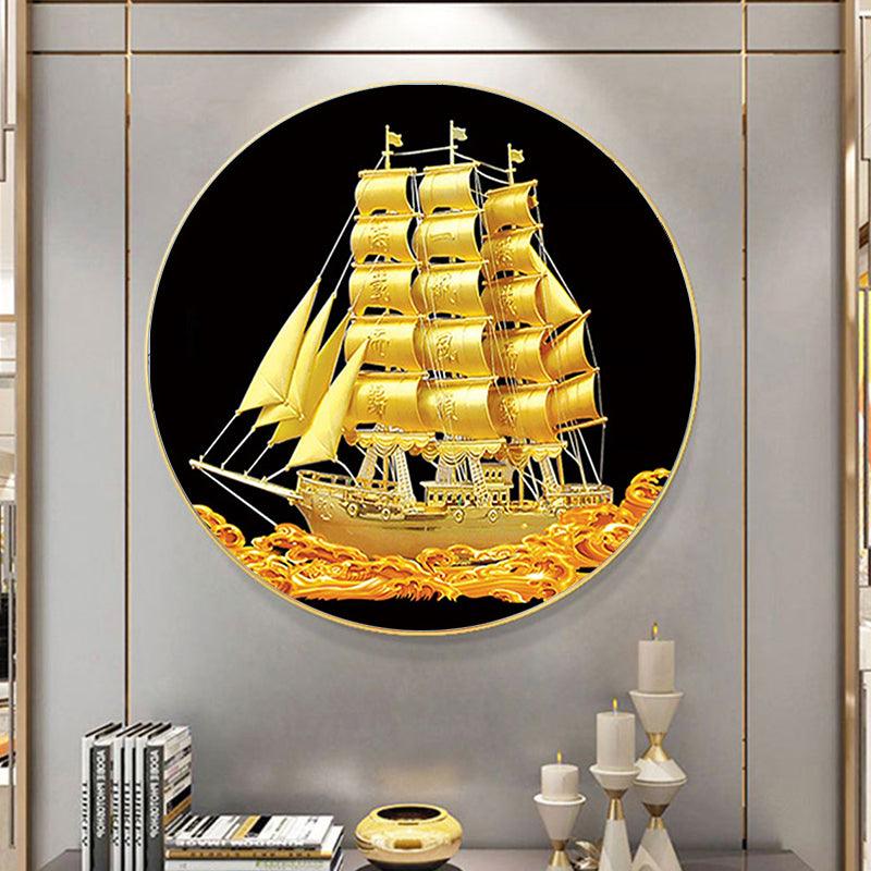 Cross Stitch New Living Room Crystal Diamond Painting