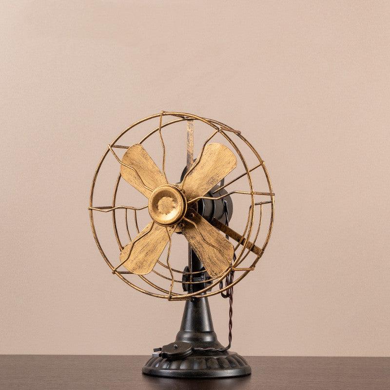 European Retro Nostalgic Fan Model Ornaments