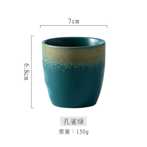 Kiln Tea Cup Water Cup Gift Box Set Table Wine Glass Mug Coffee Cups