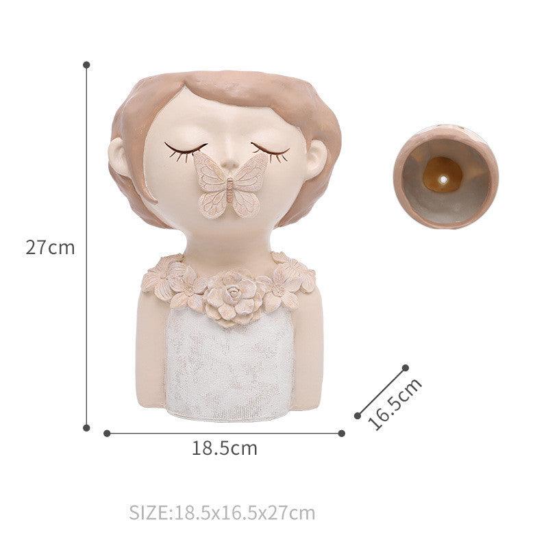 Vase Plant Potted Tabletop Dried Flower Decoration Ornaments