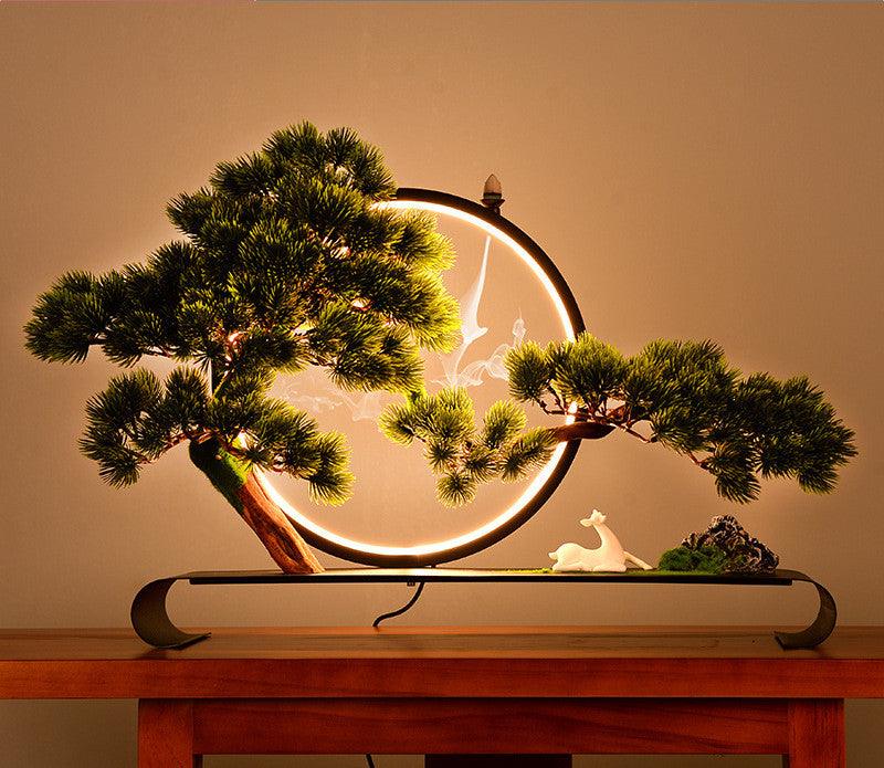 Thuja Welcome Pine Bonsai Micro Landscape Ornament Zen