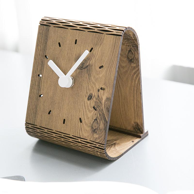 Simple Desktop Desk Clock Desktop Ornaments Desk Clock Bedroom Silent Pendulum Clock Home Wall Clock
