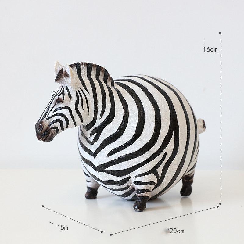 American Painted Zebra Ornaments Creative Home Living Room