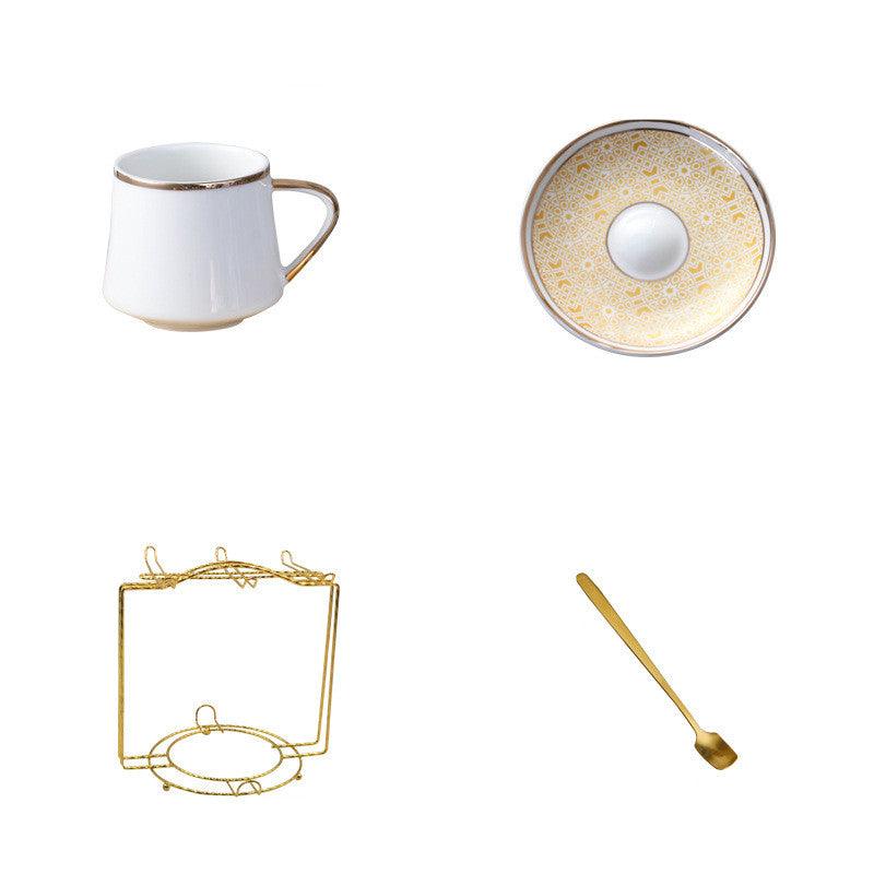 Turkish Ceramic Coffee Cup And Saucer Set