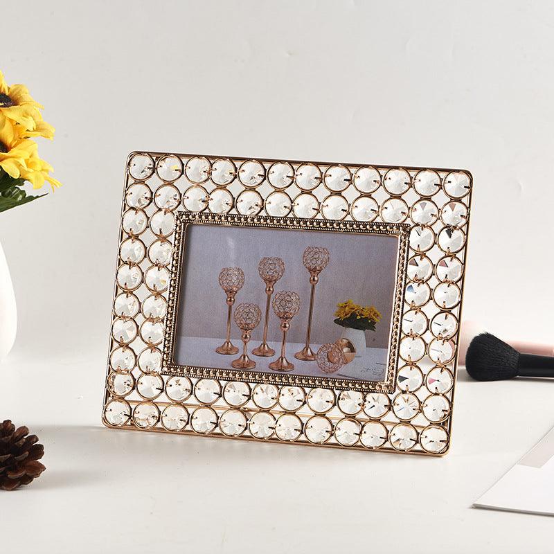 New Nordic Light Luxury Crystal Photo Frame
