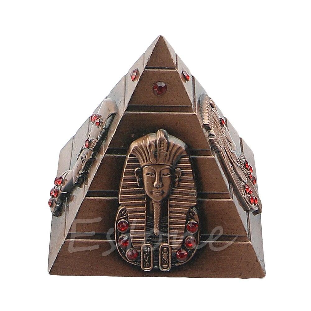 Egyptian Pharaoh Decorative Pharaoh Camel Metal Pyramids Ornament