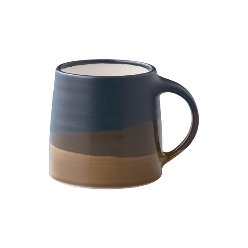 Retro Gradient Overlapping Glaze Handmade Porcelain Cup