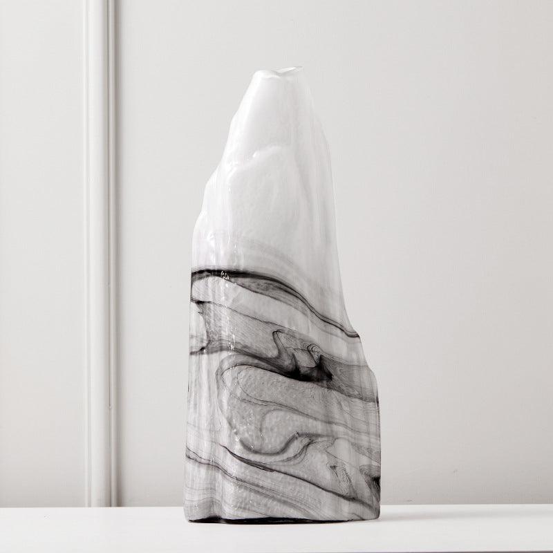 New Chinese Style Landscape Glass Vase Decoration