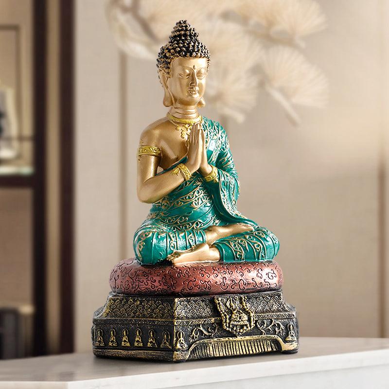 Buddha Statues Thailand for Garden office home Decor Desk ornament