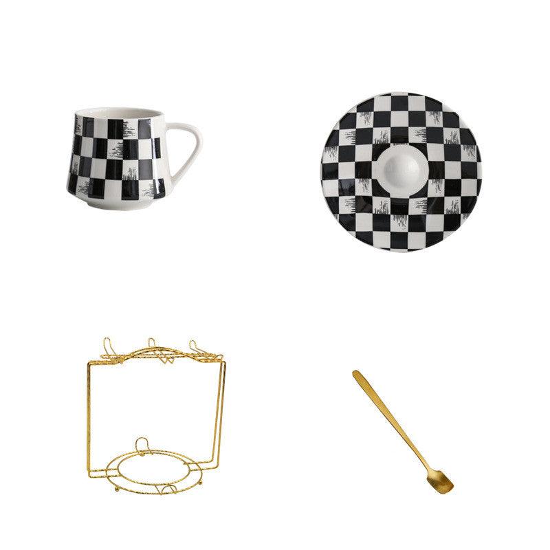 Turkish Ceramic Coffee Cup And Saucer Set