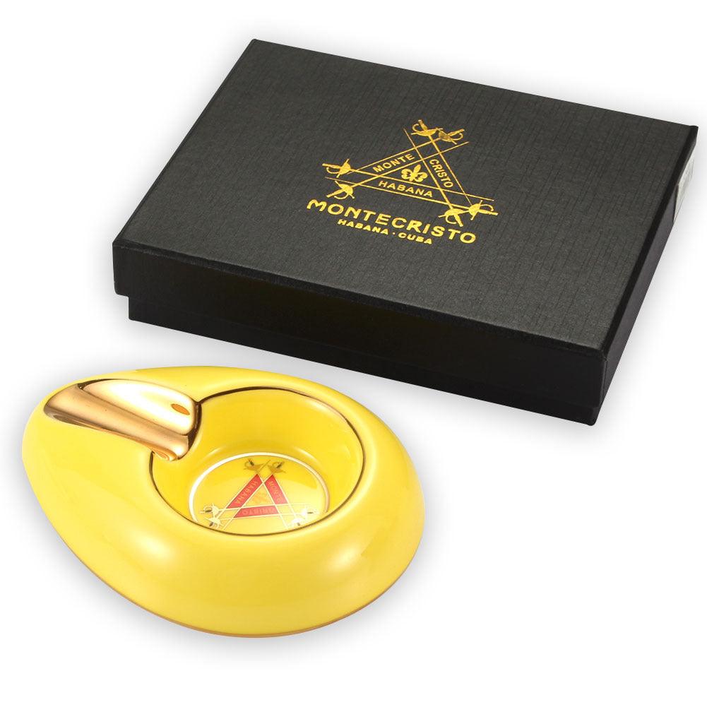 Creative Ashtray Portable Single Slot Cigar Ashtray Ceramic Ashtray Bone China Ashtray