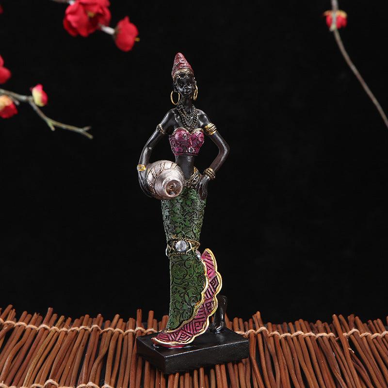 African Women's Artwork Office Decorations Ornaments