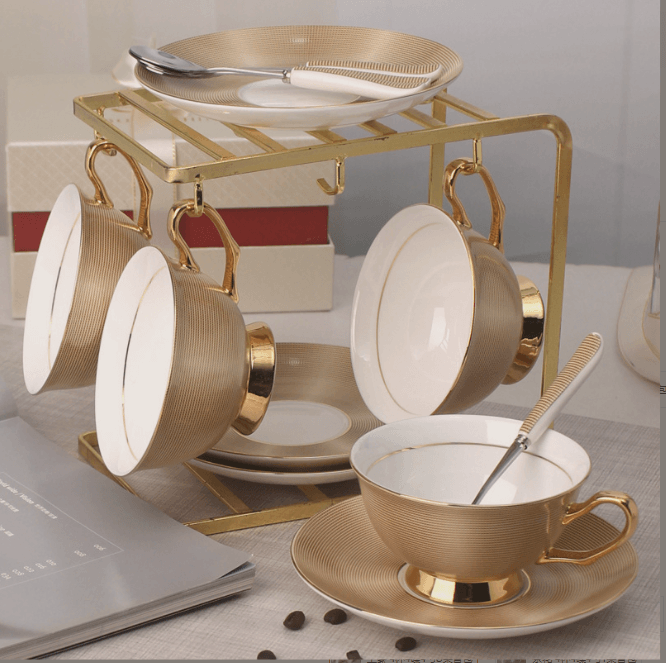 European Style Ceramic Cup Coffee Set