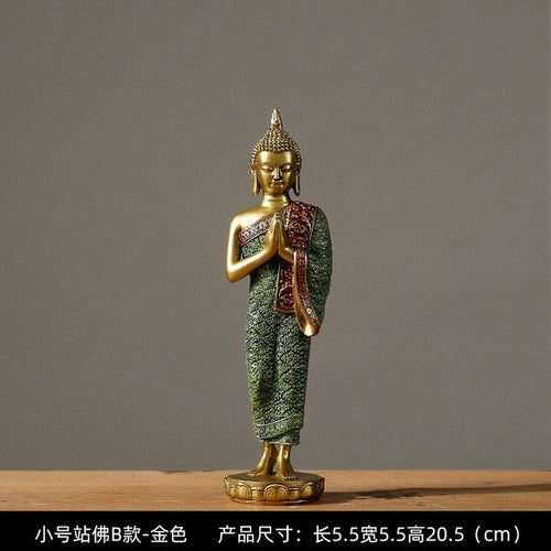 Buddha Statues Thailand Buddha Statue Sculpture Home Decor Office Desk