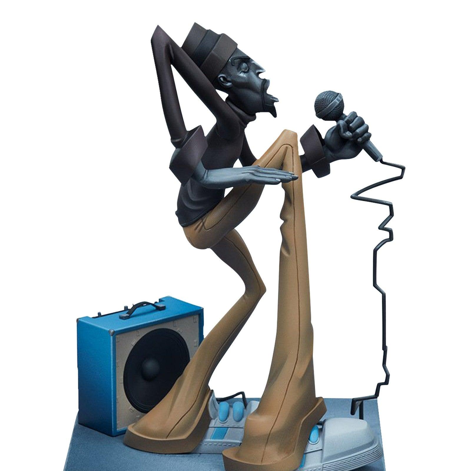 Hip Hop Singer Resin Decoration Figurines Rapper Star Sculpture Modern