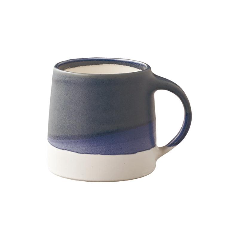 Retro Gradient Overlapping Glaze Handmade Porcelain Cup