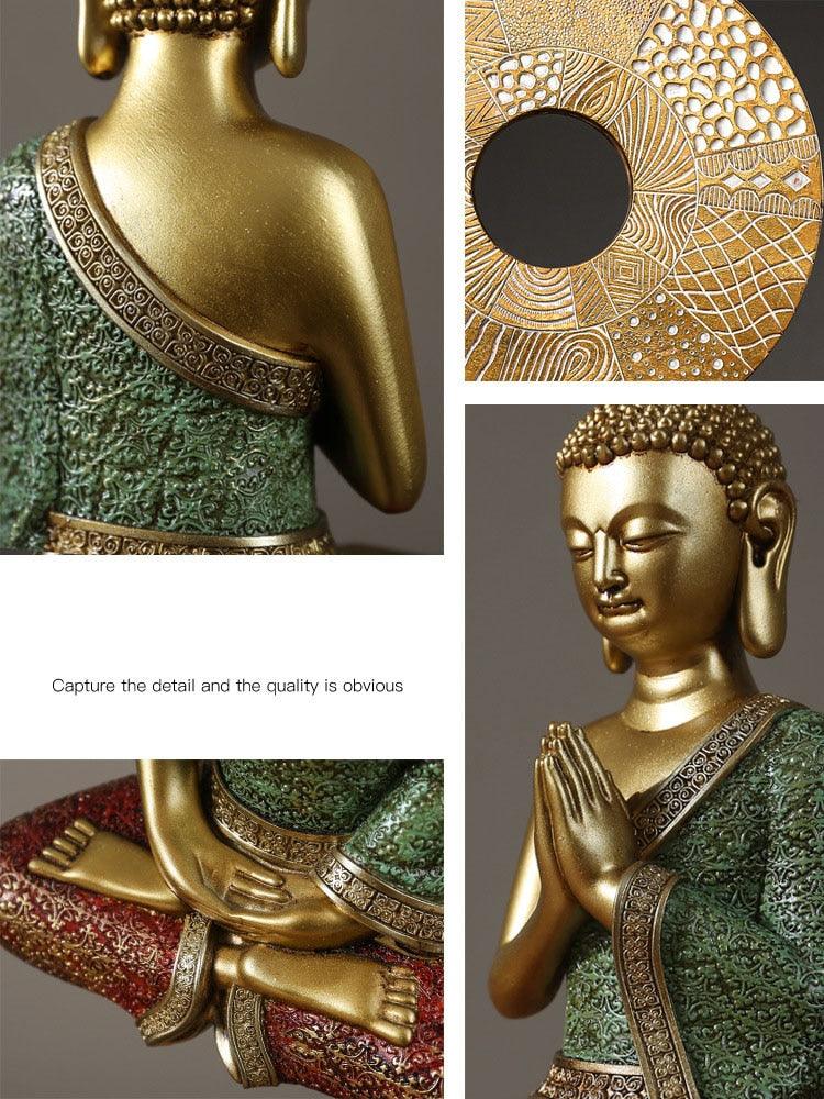 Buddha Statues Thailand Buddha Statue Sculpture Home Decor Office Desk