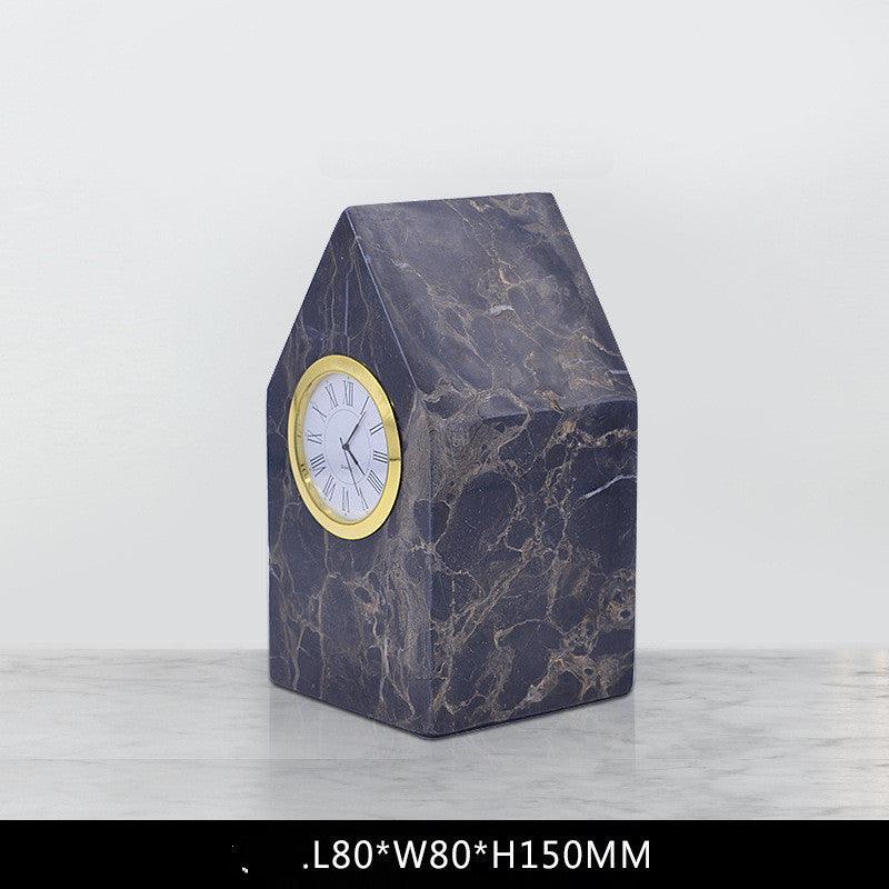 Desktop Personalized Marble Clock Ornaments