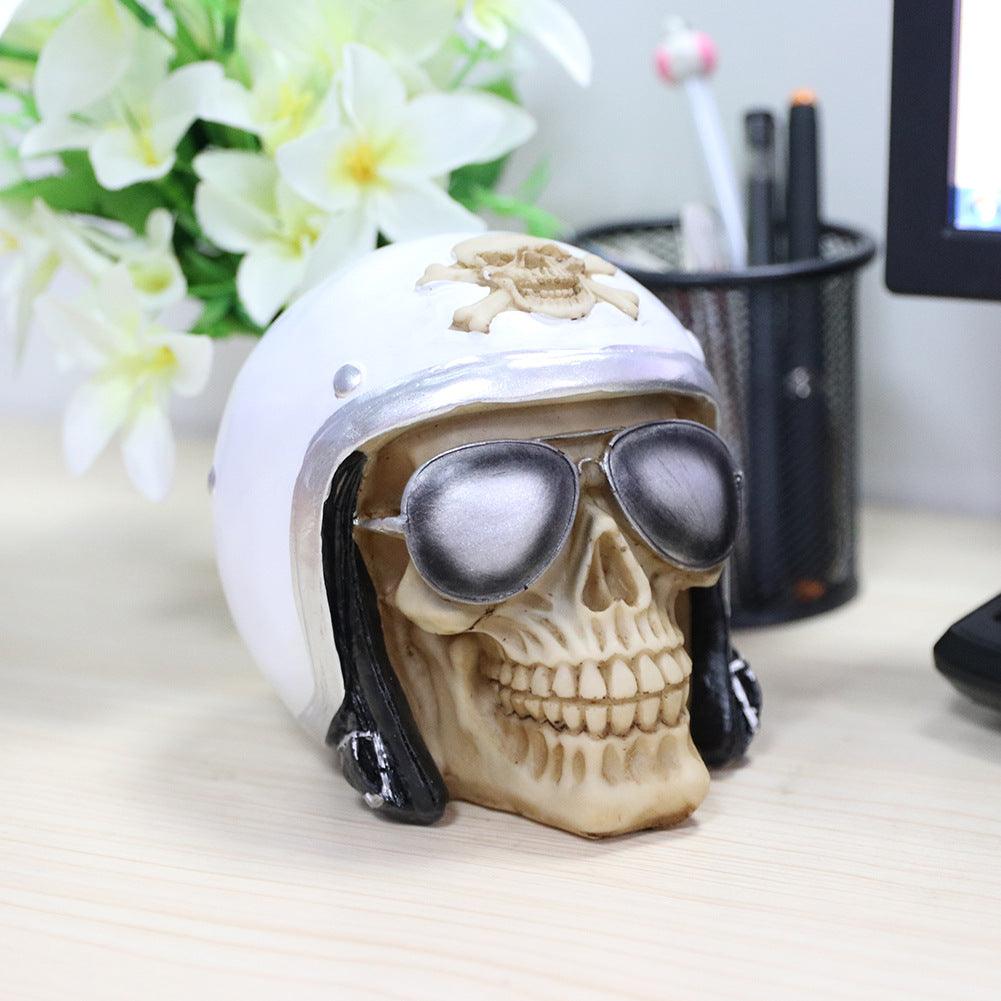 Air Force Pilot Skull Handicraft Model Ornament