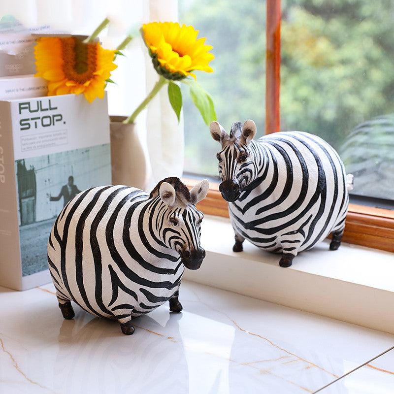 American Painted Zebra Ornaments Creative Home Living Room