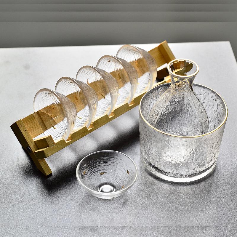Japanese Sake Pot Set Glass Fashion