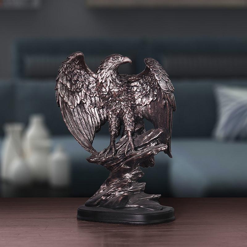 Resin Handicraft Animal Head Ornament European Style Ornament