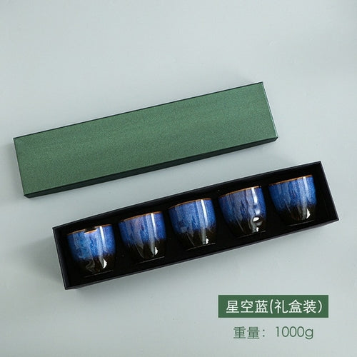 Kiln Tea Cup Water Cup Gift Box Set Table Wine Glass Mug Coffee Cups