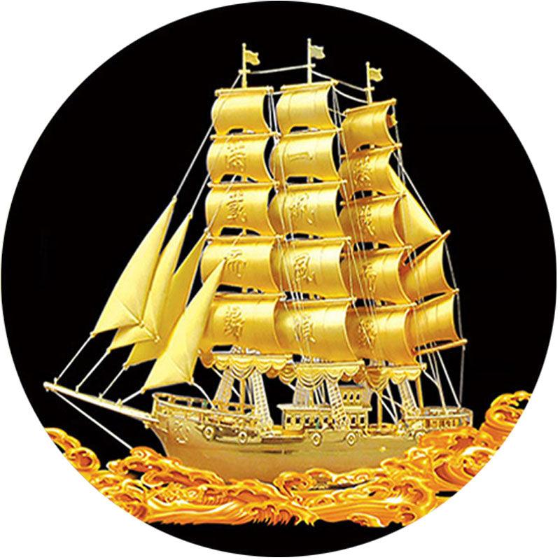 Cross Stitch New Living Room Crystal Diamond Painting