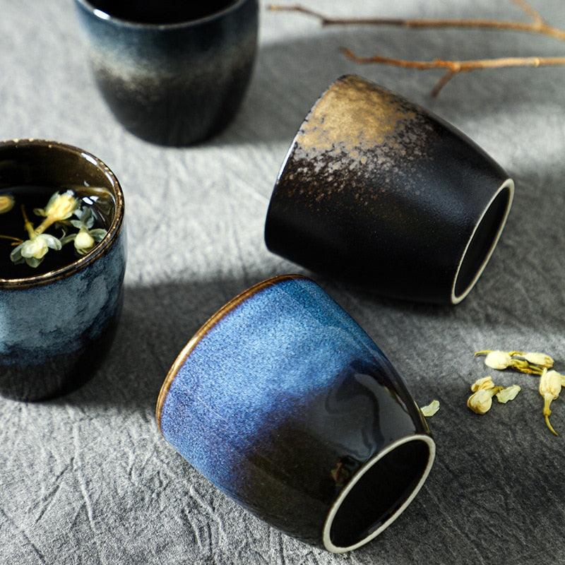 Kiln Tea Cup Water Cup Gift Box Set Table Wine Glass Mug Coffee Cups