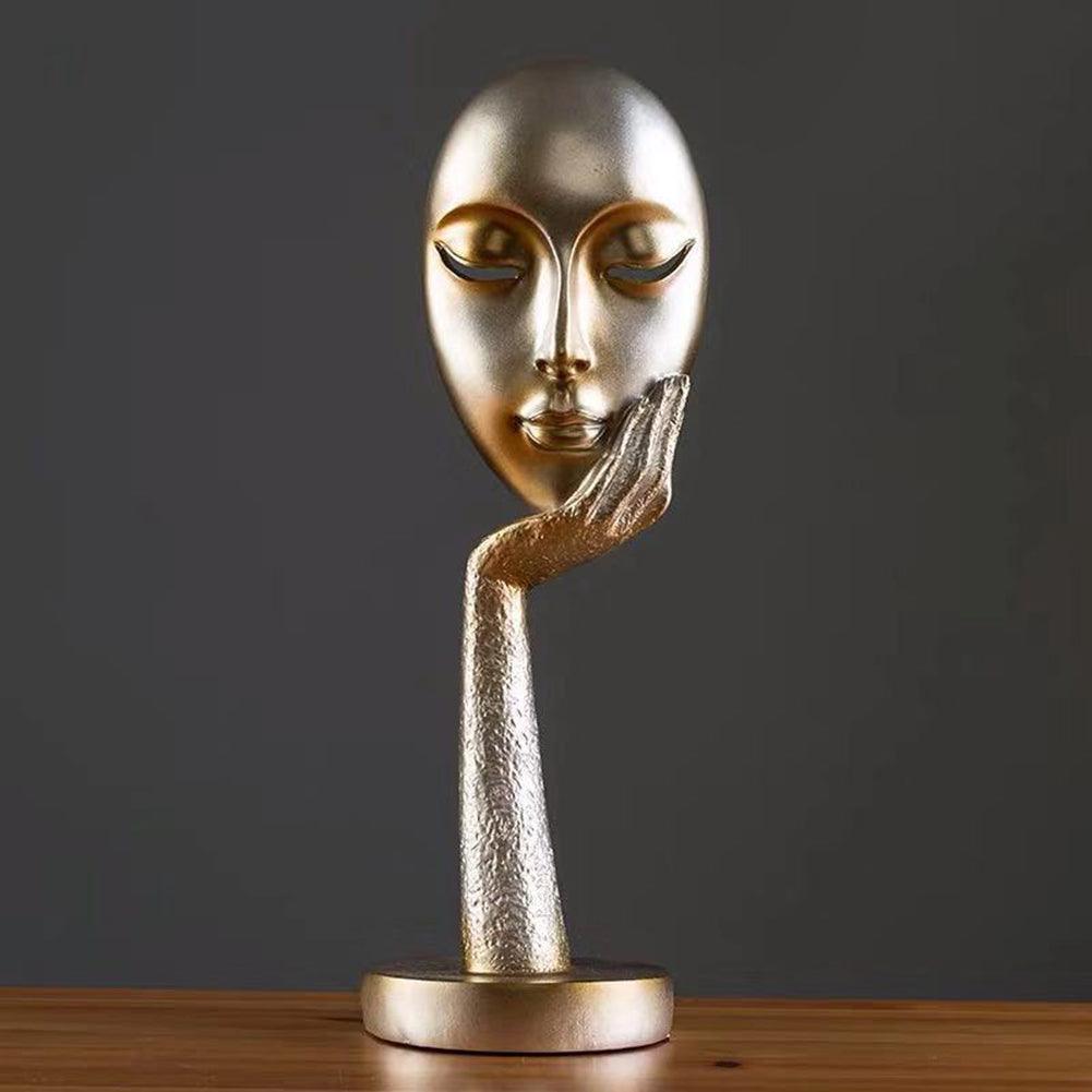 European And American Style Nordic Style Modern Creative Female Face Artist Soft Outfit Handicraft Ornaments