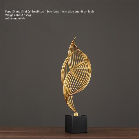 Office Nordic Golden Light Luxury Decorative Ornaments