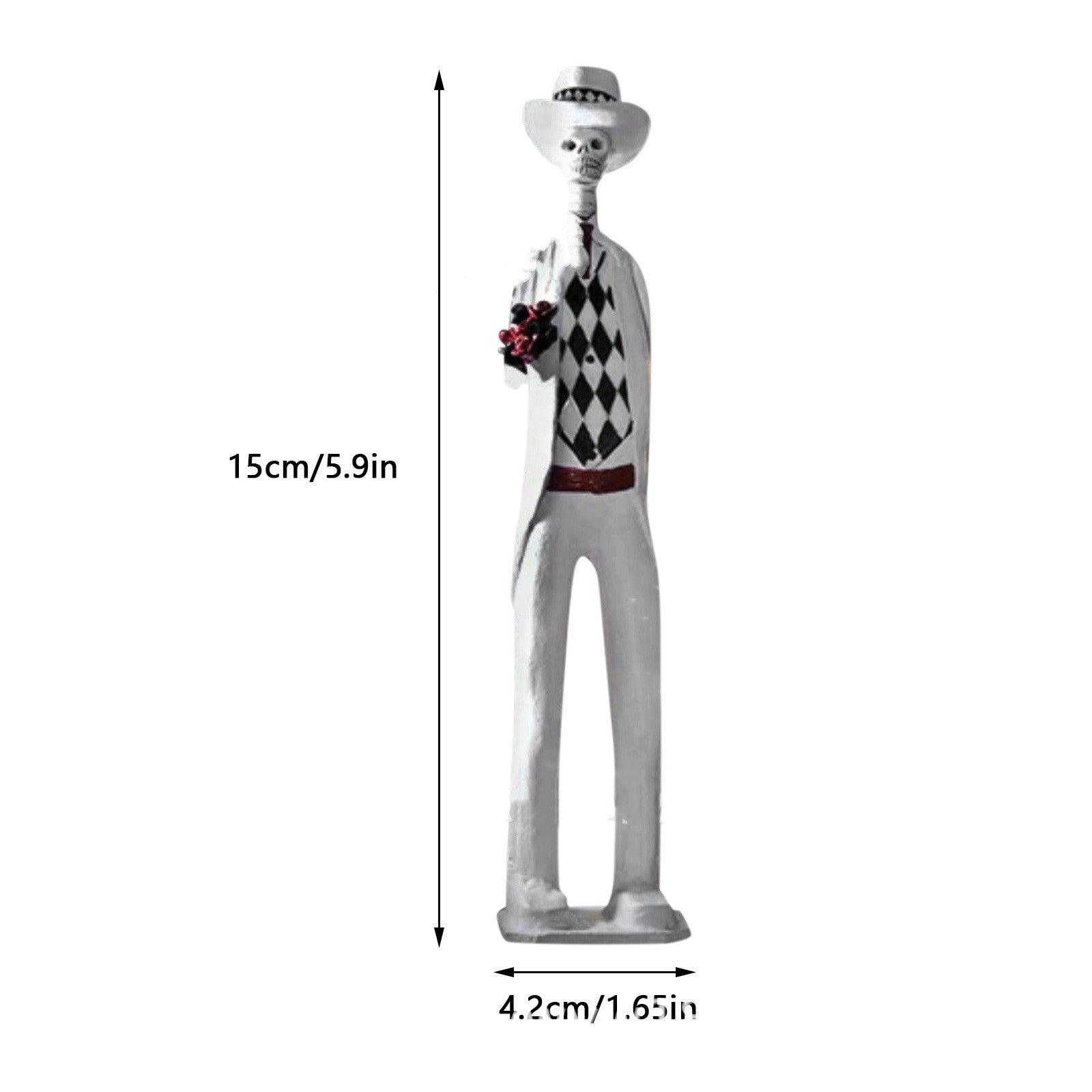 Elegant Gentleman And Lady Resin Handicraft Ornaments