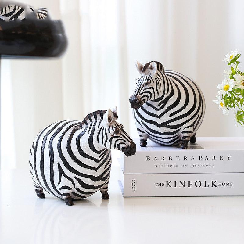 American Painted Zebra Ornaments Creative Home Living Room