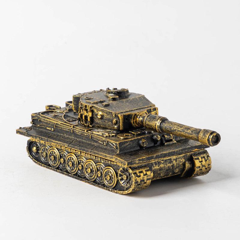 Creative Trend Tank Ashtray With Cover Fashion Ornament