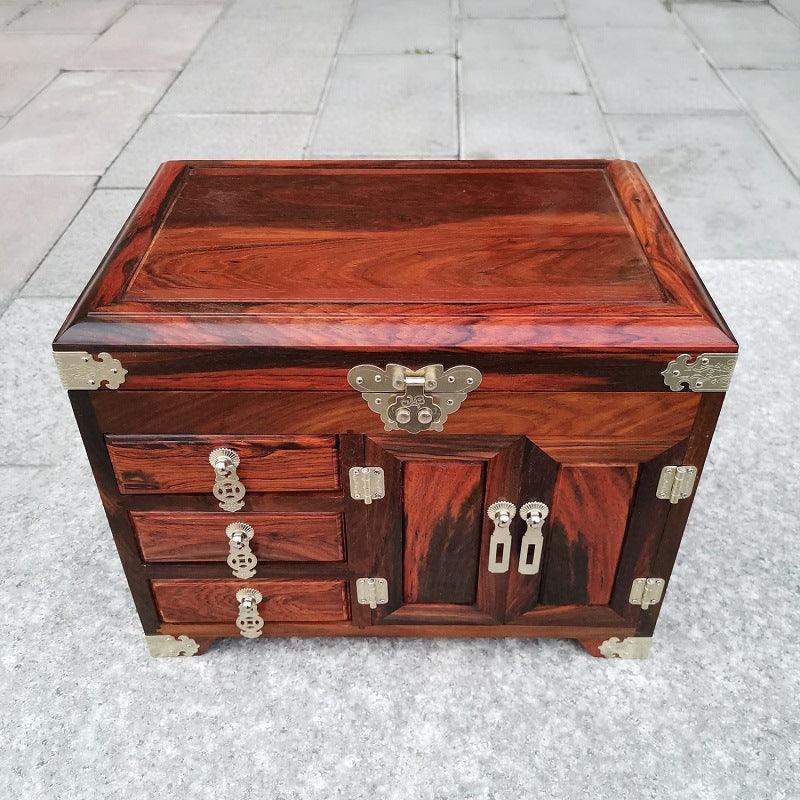 Mahogany Handicraft Ornaments All Tenon And Mortise Structure Without Paint