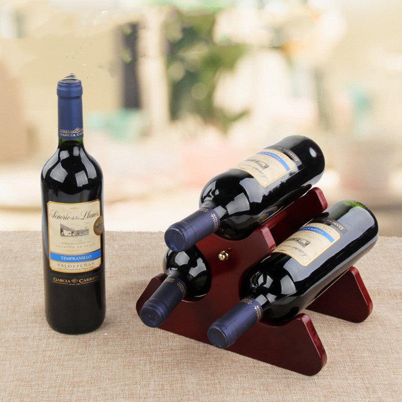 Wooden Wine Rack Decoration European Creative Wine Rack Wine Glass Rack