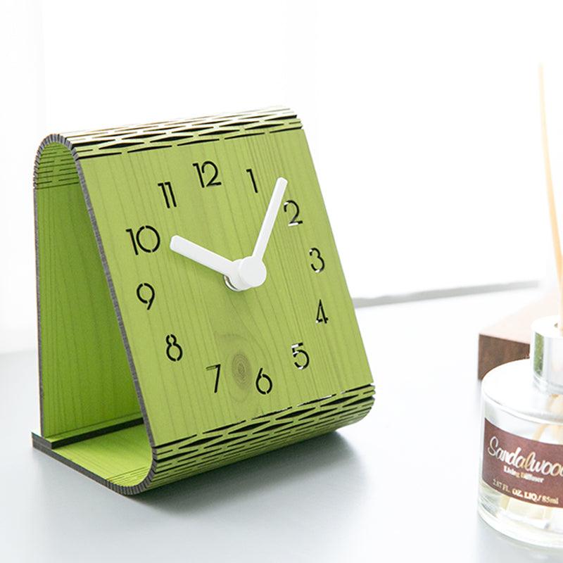 Simple Desktop Desk Clock Desktop Ornaments Desk Clock Bedroom Silent Pendulum Clock Home Wall Clock