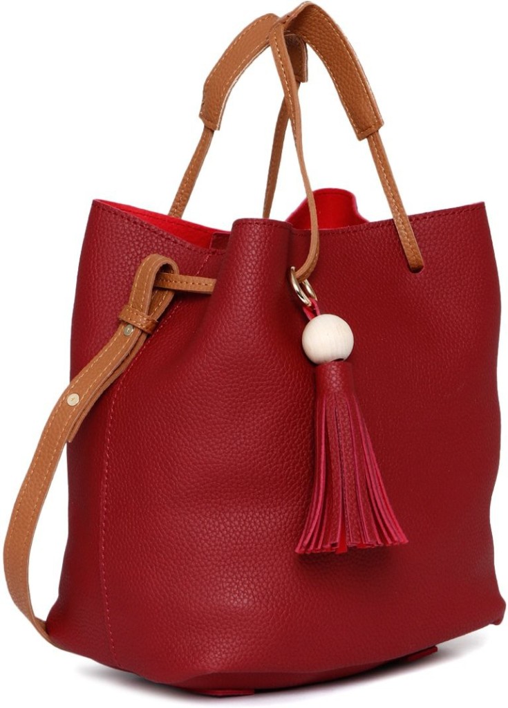 DressberryWomen Red Shoulder Bag - Extra Spacious