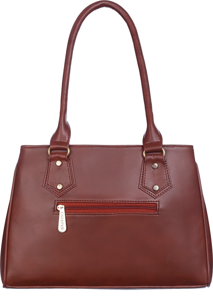 SnappyWomen Brown Shoulder Bag